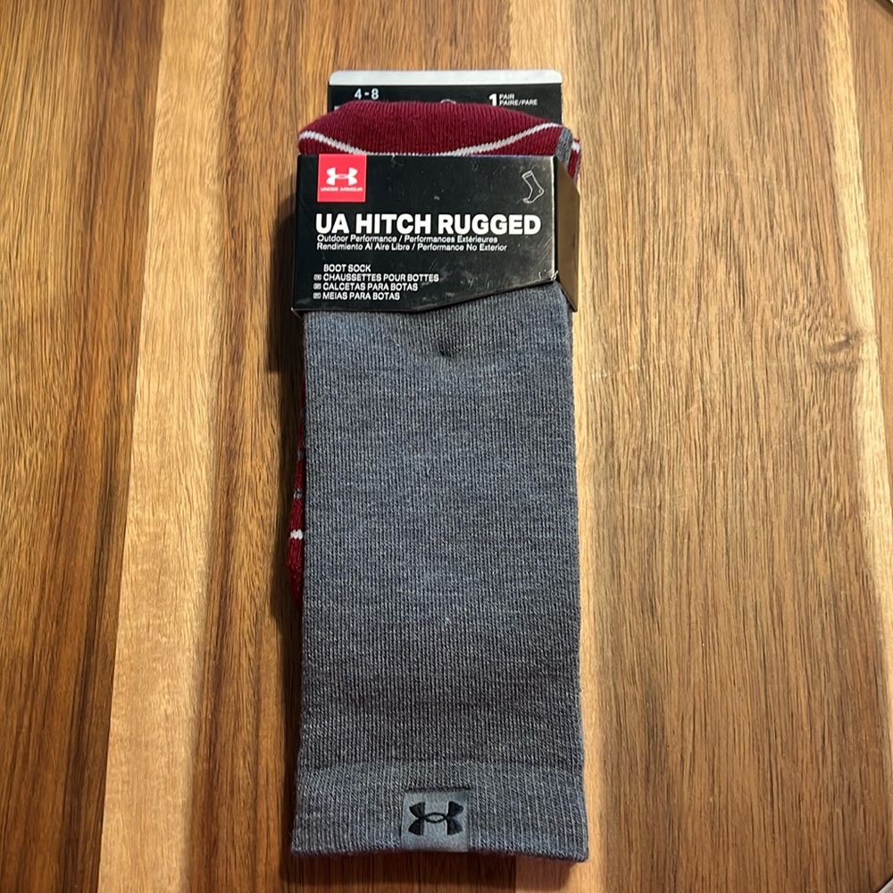 NEW Under Armour Hitch Rugged Boot Socks